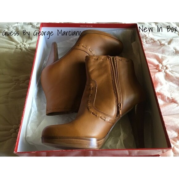 Guess Ankle Booties Shoe Boots  Heels  Candace Women's 9.5 US New In Box - Picture 3 of 7